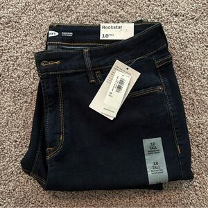 Old Navy Women's Skinny Jeans - Dark Blue